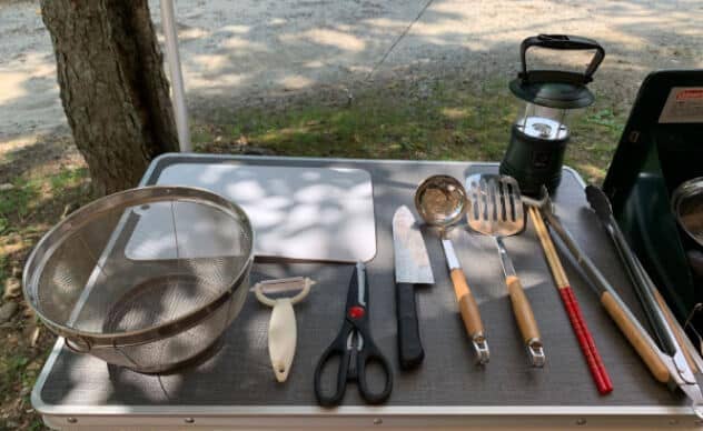 レンタルの調理器具など