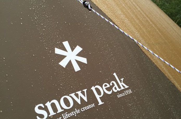 snowpeakテントの画像