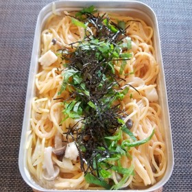 明太子クリームパスタ