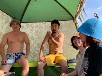 テントサウナ