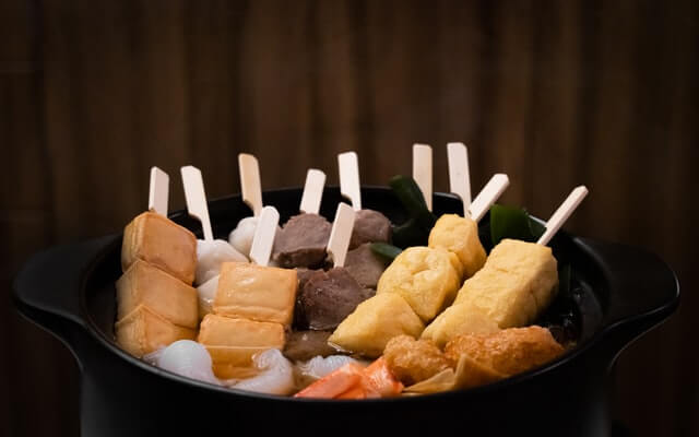 キャンプ おでん
