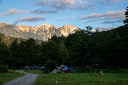 白馬倉下の湯キャンプ場